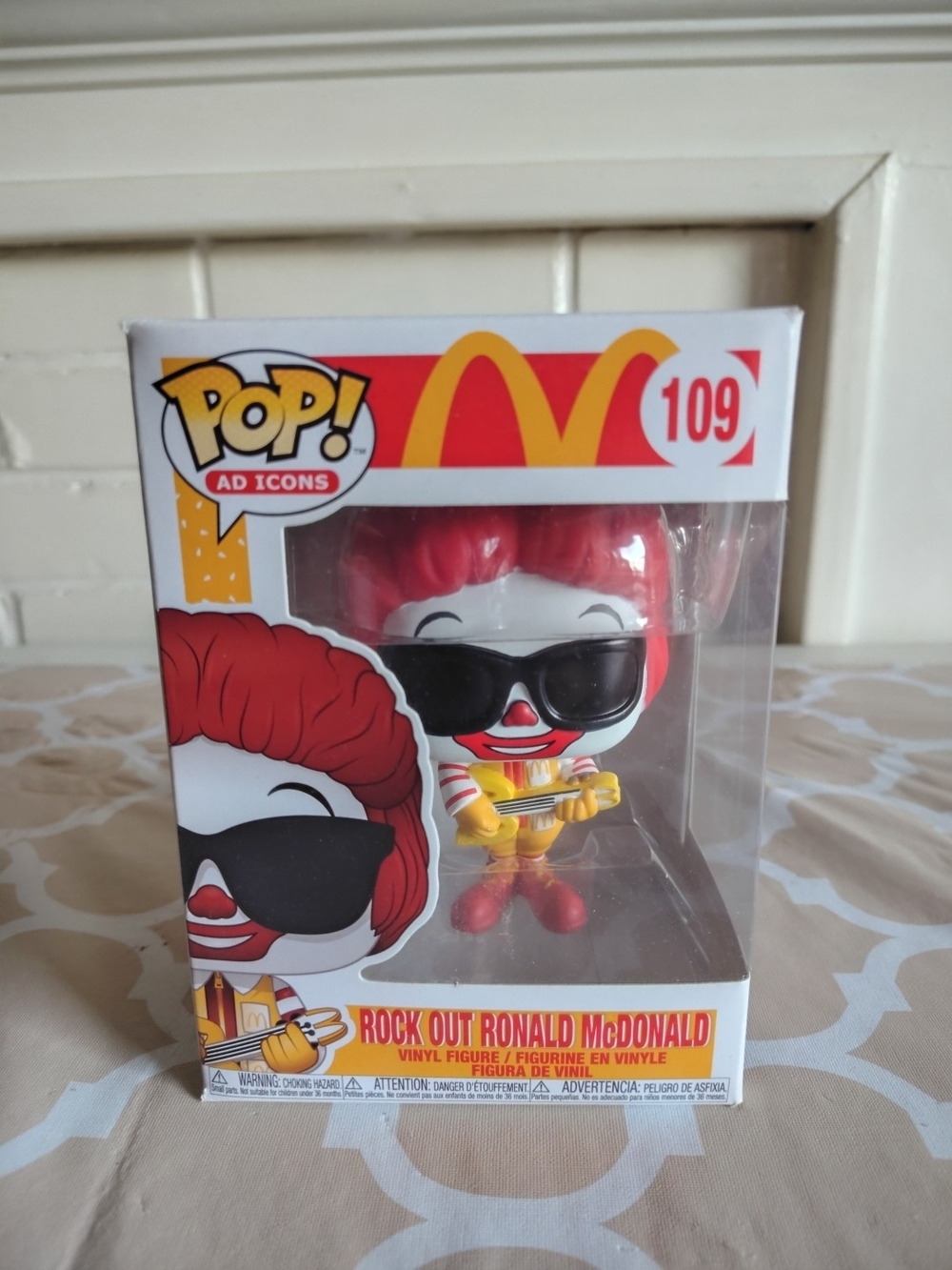 Funko Pop! Rock Out Ronald McDonald #109 - Red & Yellow